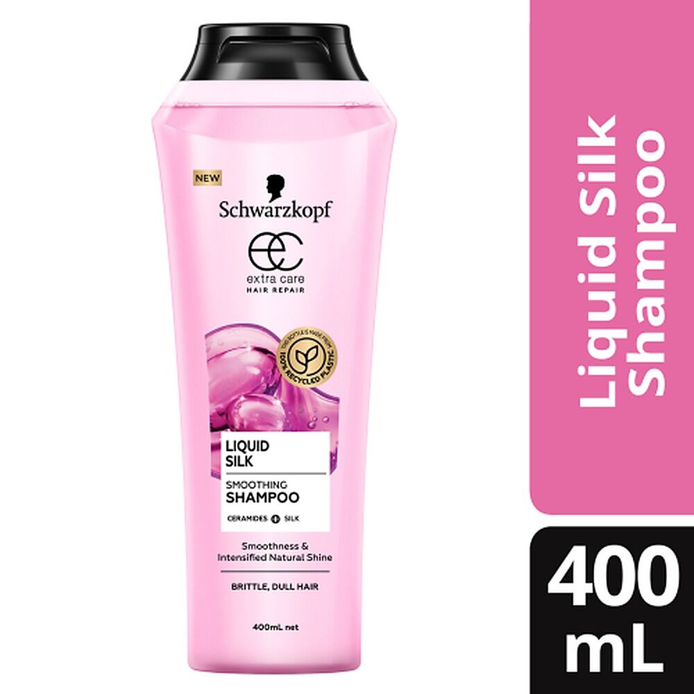 Schwarzkopf Extra Care Liquid Silk Smoothing Shampoo 400mL