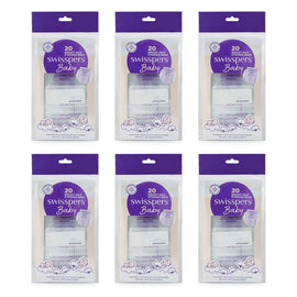 Swisspers Breast Milk Storage Bags 20 Pack Bundle of 6