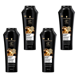 Schwarzkopf Extra Care Ultimate Repair Strengthening Shampoo 400mL Pack of 4