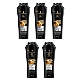 Schwarzkopf Extra Care Ultimate Repair Strengthening Shampoo 400mL Pack of 5