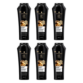 Schwarzkopf Extra Care Ultimate Repair Strengthening Shampoo 400mL Pack of 6