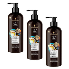 Schwarzkopf Extra Care Marrakesh Oil & Coconut Replenishing Shampoo Bundle of 3
