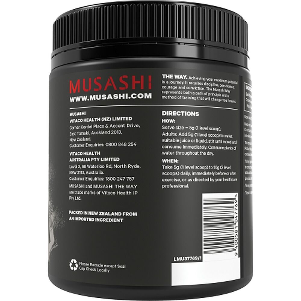 Musashi Fuel Creatine Unflavoured 350g