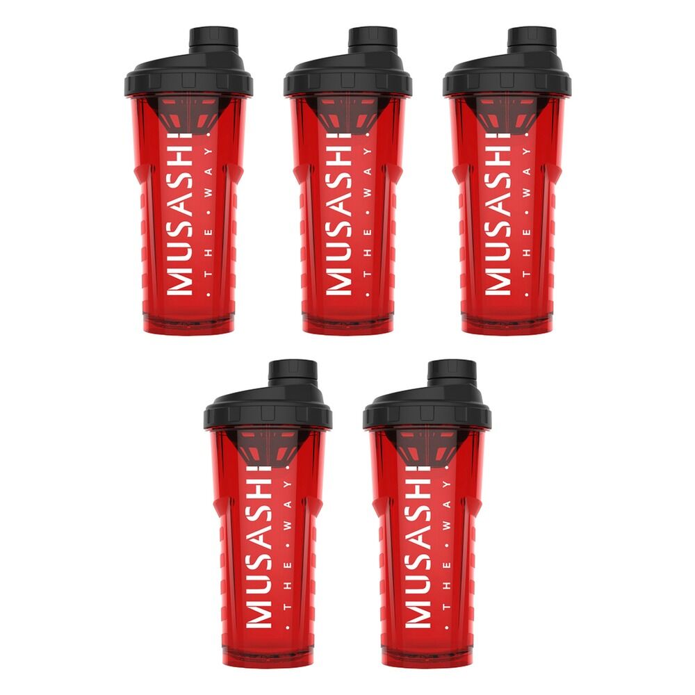 Musashi Alpha Shaker 750mL Pack of 5