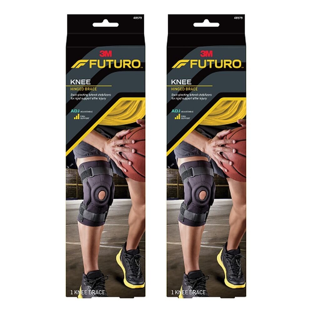 Futuro Hinged Knee Brace Adjustable Pack of 2