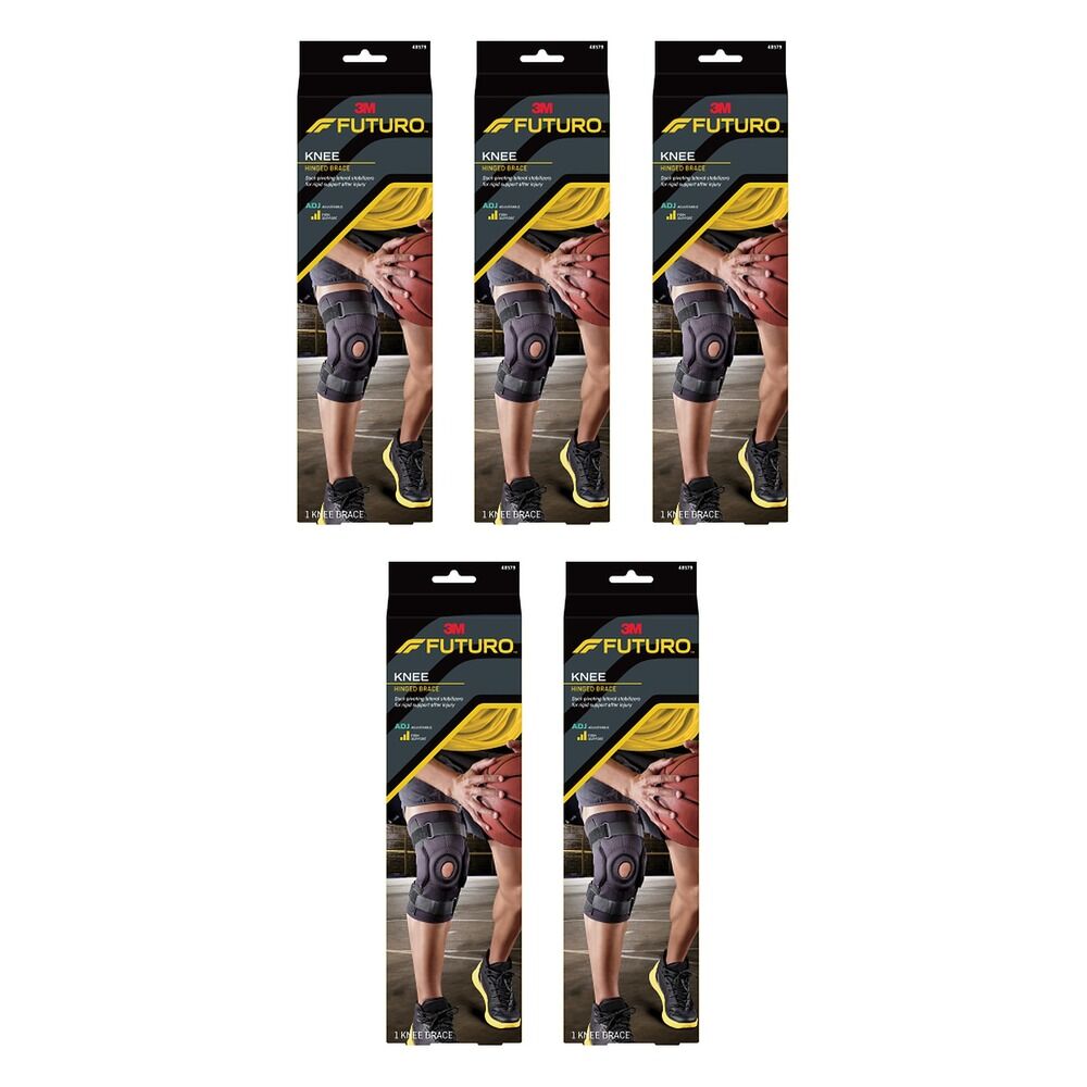 Futuro Hinged Knee Brace Adjustable Pack of 5