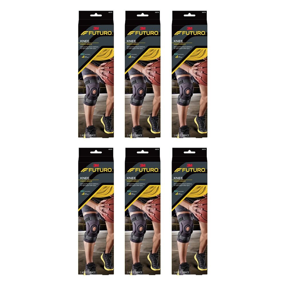 Futuro Hinged Knee Brace Adjustable Pack of 6