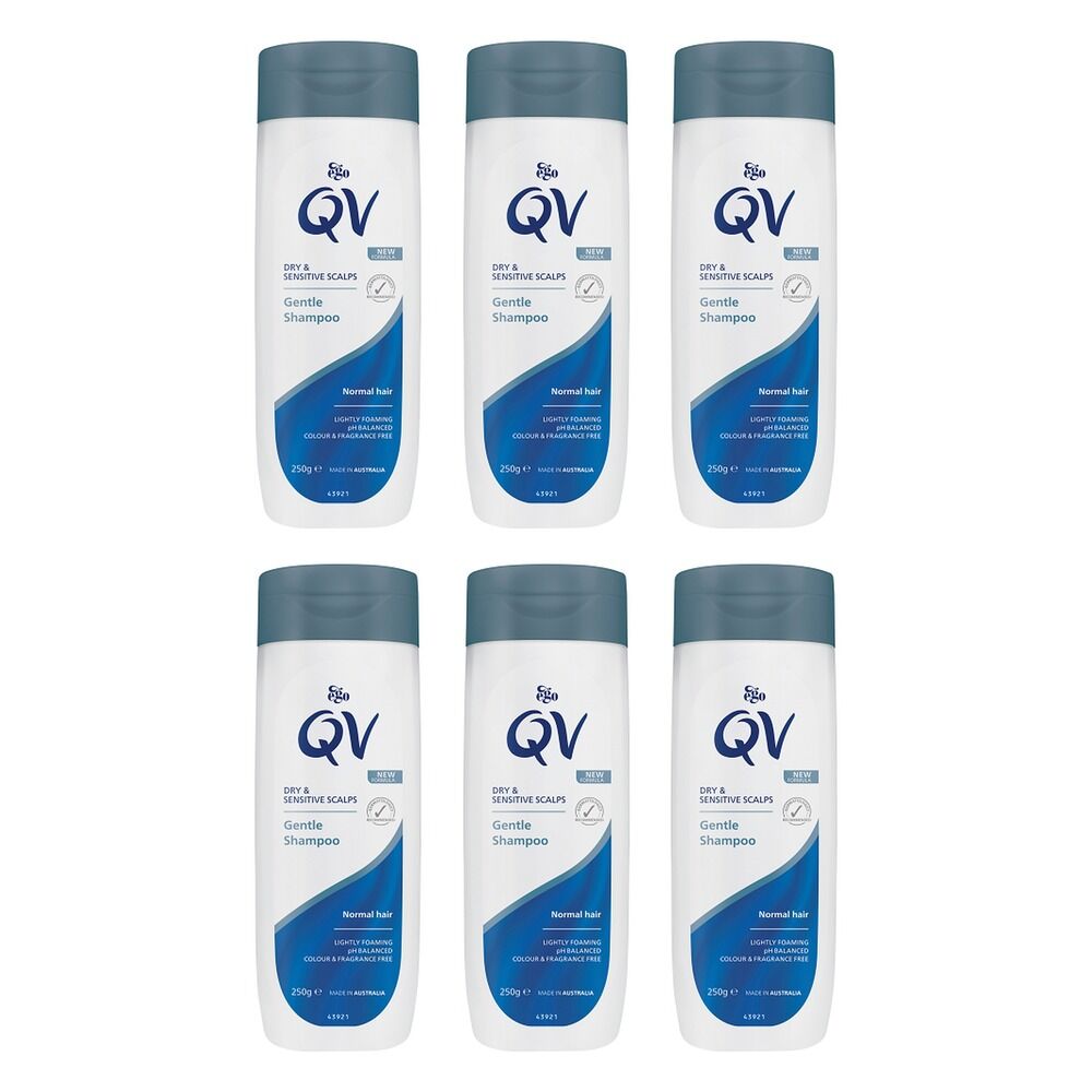 Ego QV Gentle Shampoo 250g Pack of 6