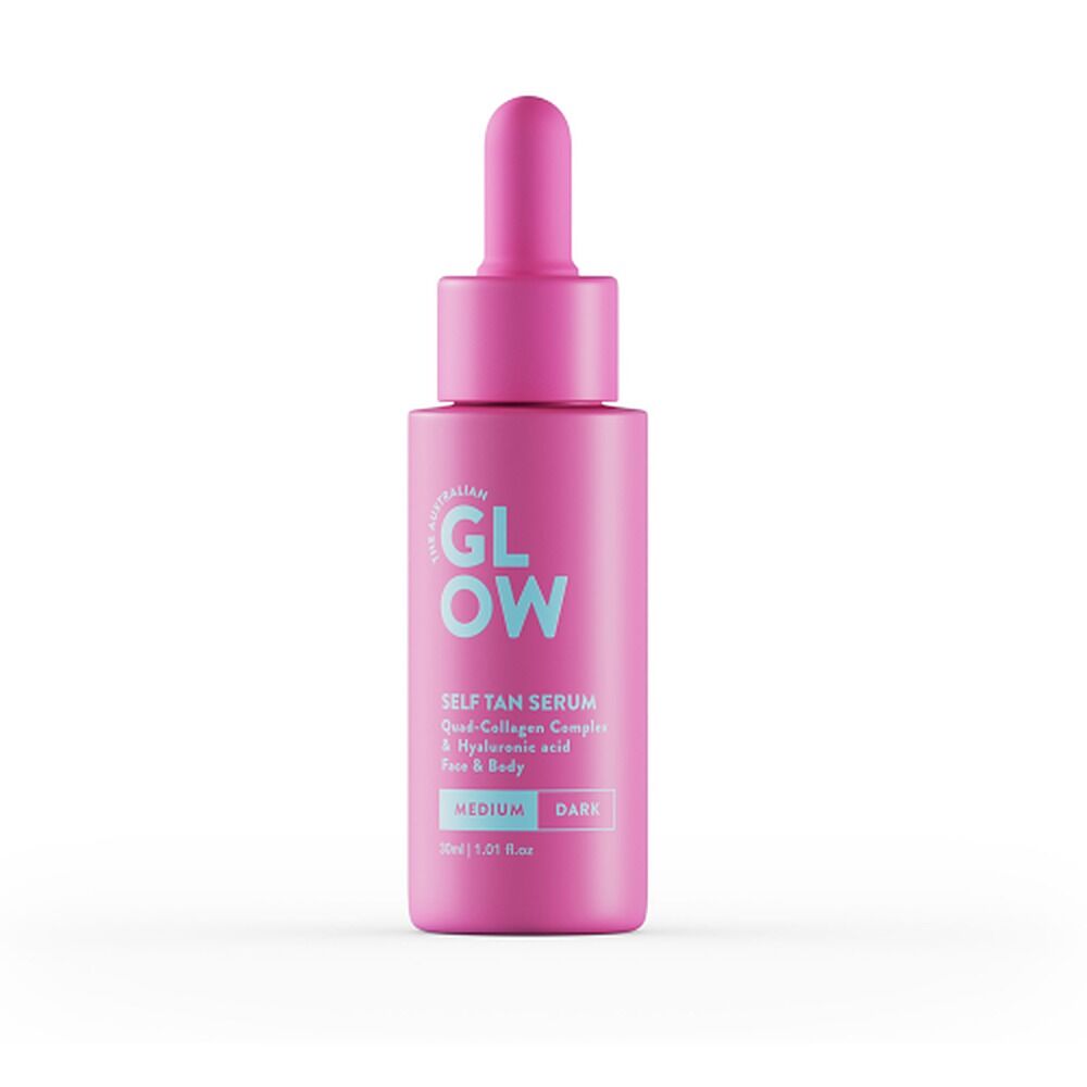 Australian Glow Self Tan Serum Medium 30mL