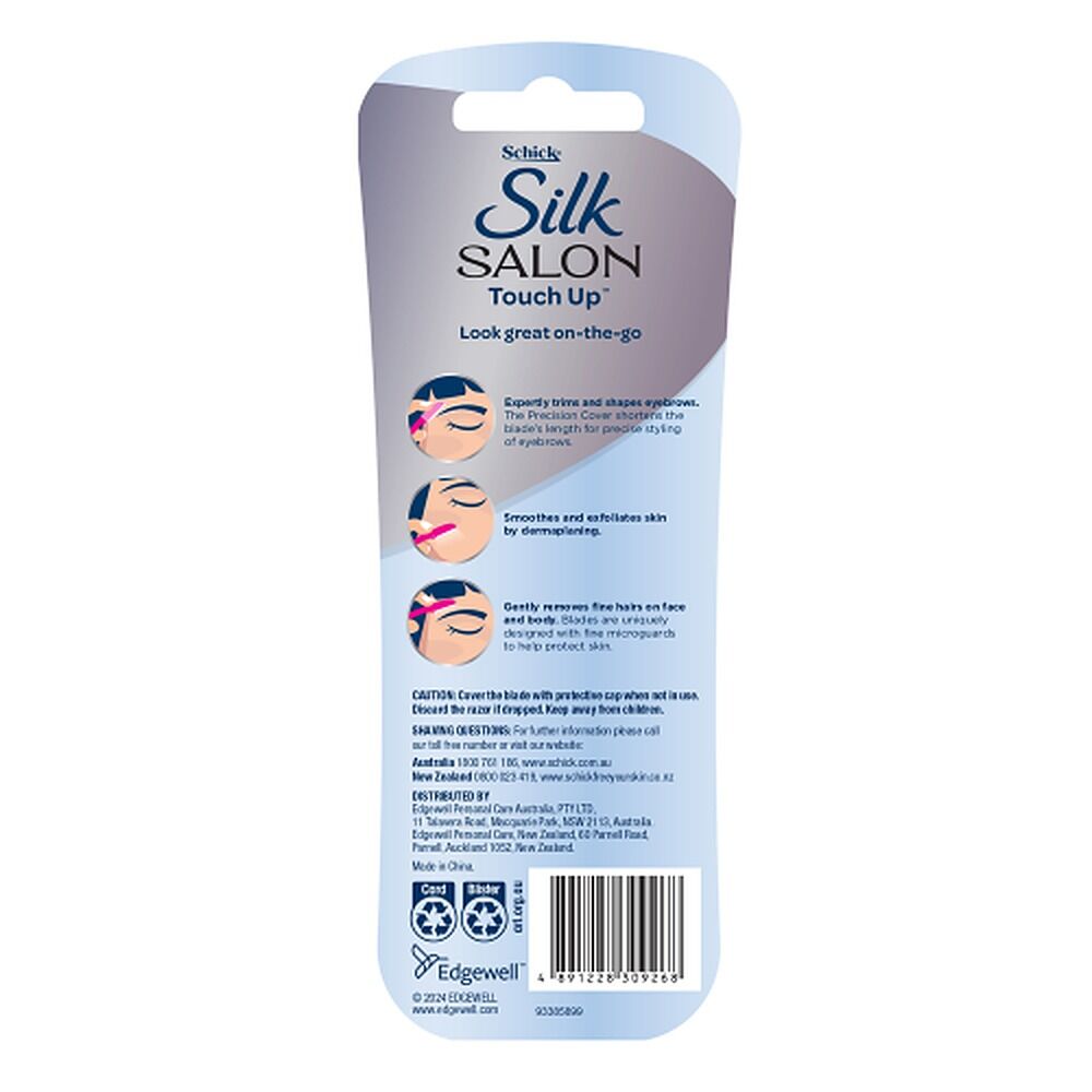 Schick Silk Salon Touch Up Disposable Razors 3 Pack