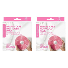 New Beginnings Breast Care Hot & Cold Packs, 2 Pack Bundle of 2