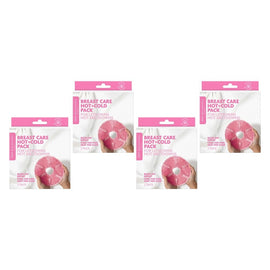 New Beginnings Breast Care Hot & Cold Packs, 2 Pack Bundle of 4