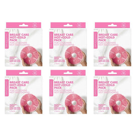 New Beginnings Breast Care Hot & Cold Packs, 2 Pack Bundle of 6