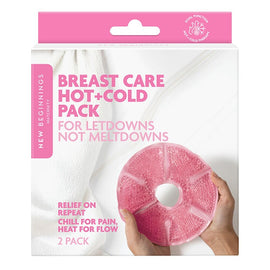 New Beginnings Breast Care Hot & Cold Packs, 2 Pack