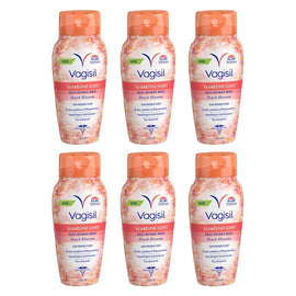 Vagisil Scentsitive Scents Peach Blossom Intimate Wash 240mL x 3 Bundle of 6