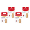 Elastoplast Plastic Strip Plasters 20 Pack Bundle of 4