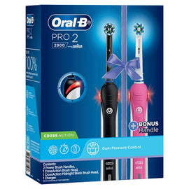 Oral-B Pro 2 Dual Handle Him & Her Electric Toothbrush