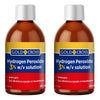 Goldx Hydrogen Peroxide 3% 400mL x 2 Bundle of 2