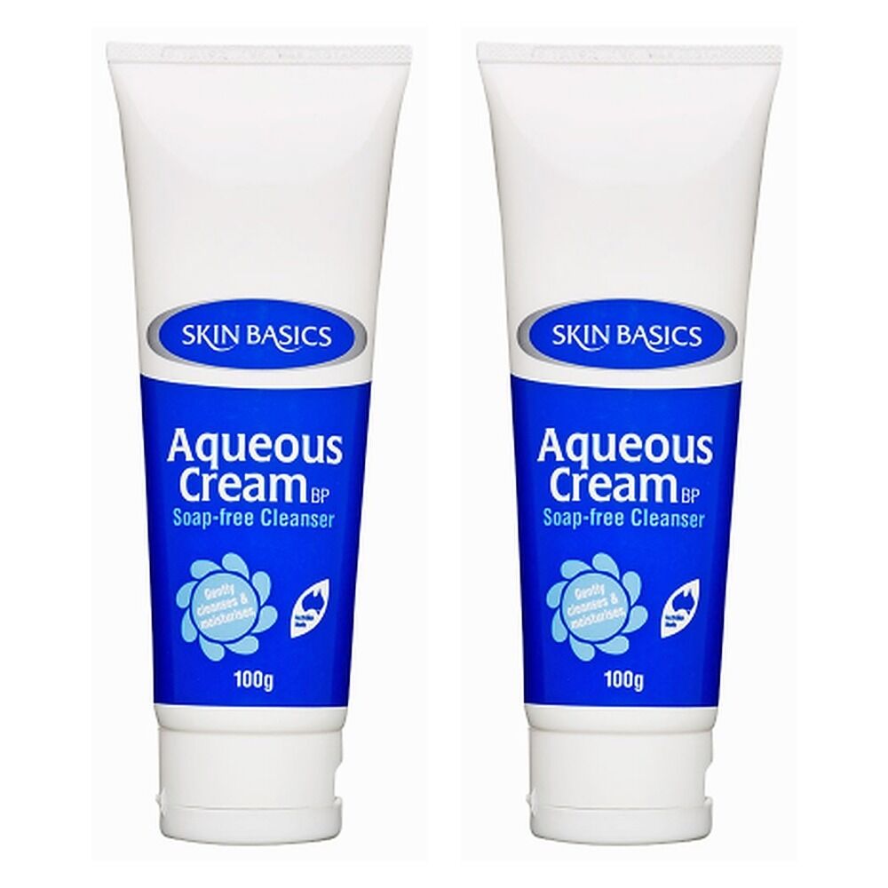 Skin Basics Aqueous Cream Tube 100g Pack of 2