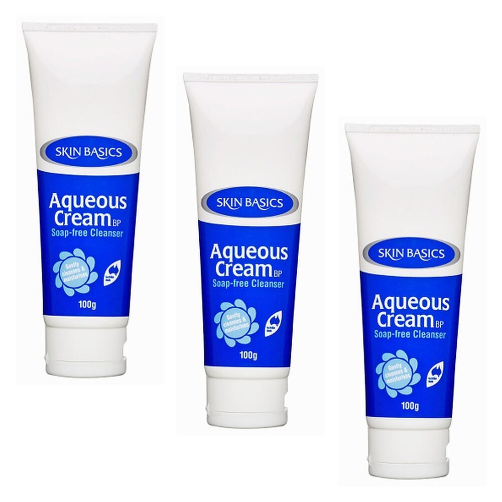 Skin Basics Aqueous Cream Tube 100g Pack of 3