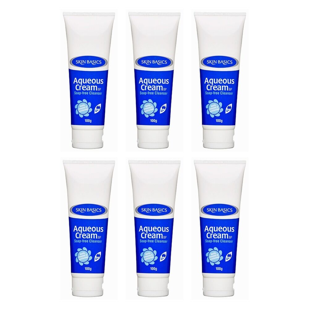Skin Basics Aqueous Cream Tube 100g Pack of 6