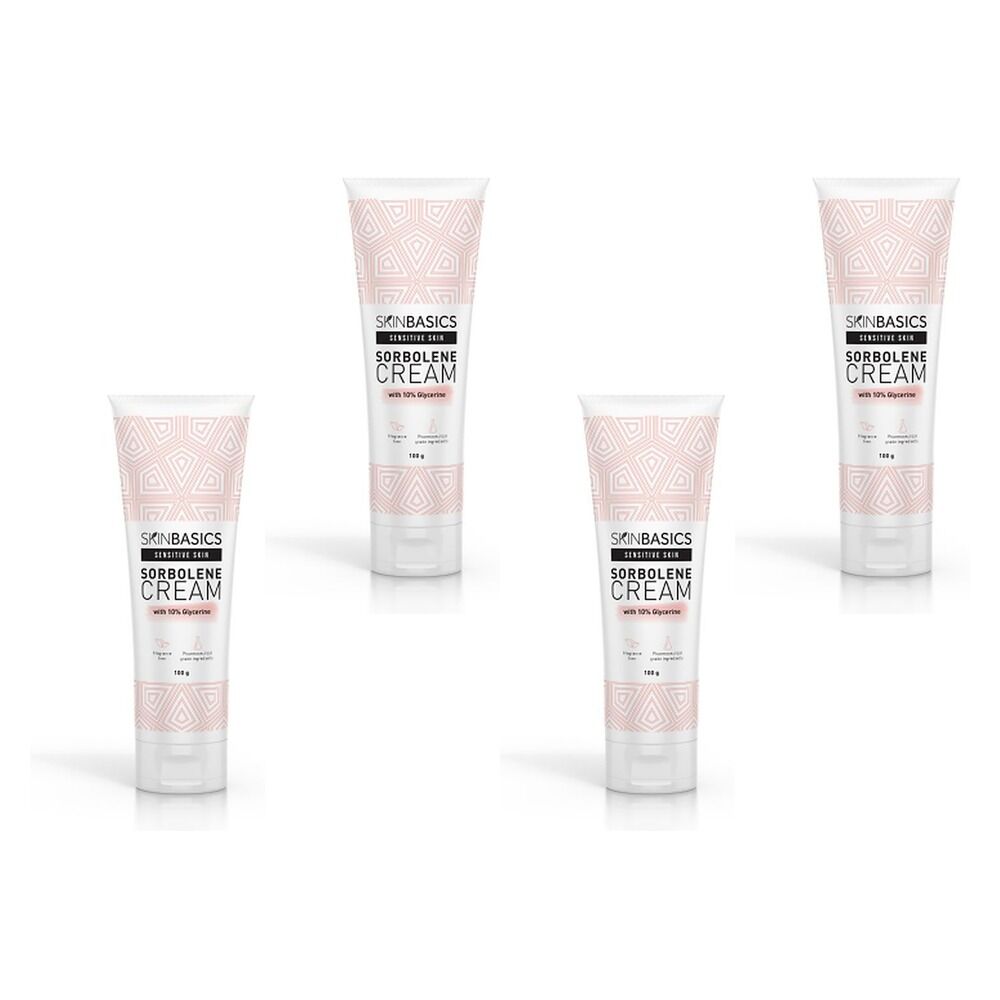 Skin Basics Sorbolene Cream With 10% Glycerin 100g Pack of 4