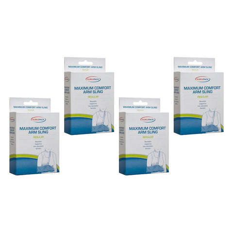 SurgiPack Arm Sling Maxi Comfort Regular Pack of 4