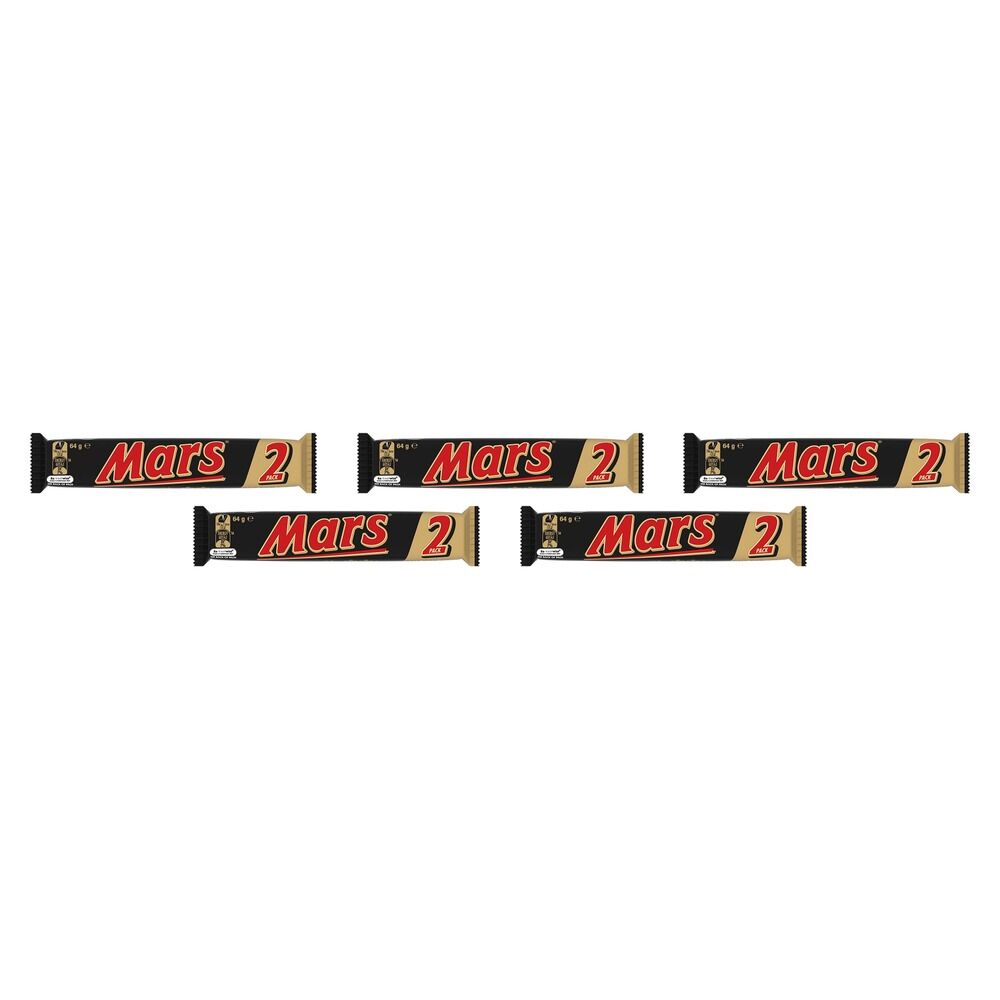 Mars Milk Chocolate Bar 64g x 25 Bundle of 5