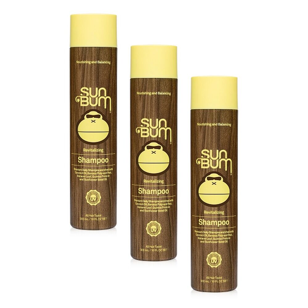 Sun Bum Revitalizing Shampoo 300mL Pack of 3
