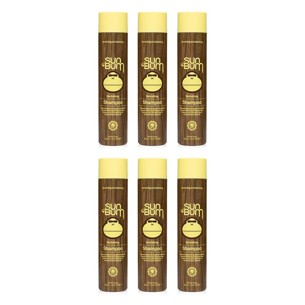 Sun Bum Revitalizing Shampoo 300mL Pack of 6