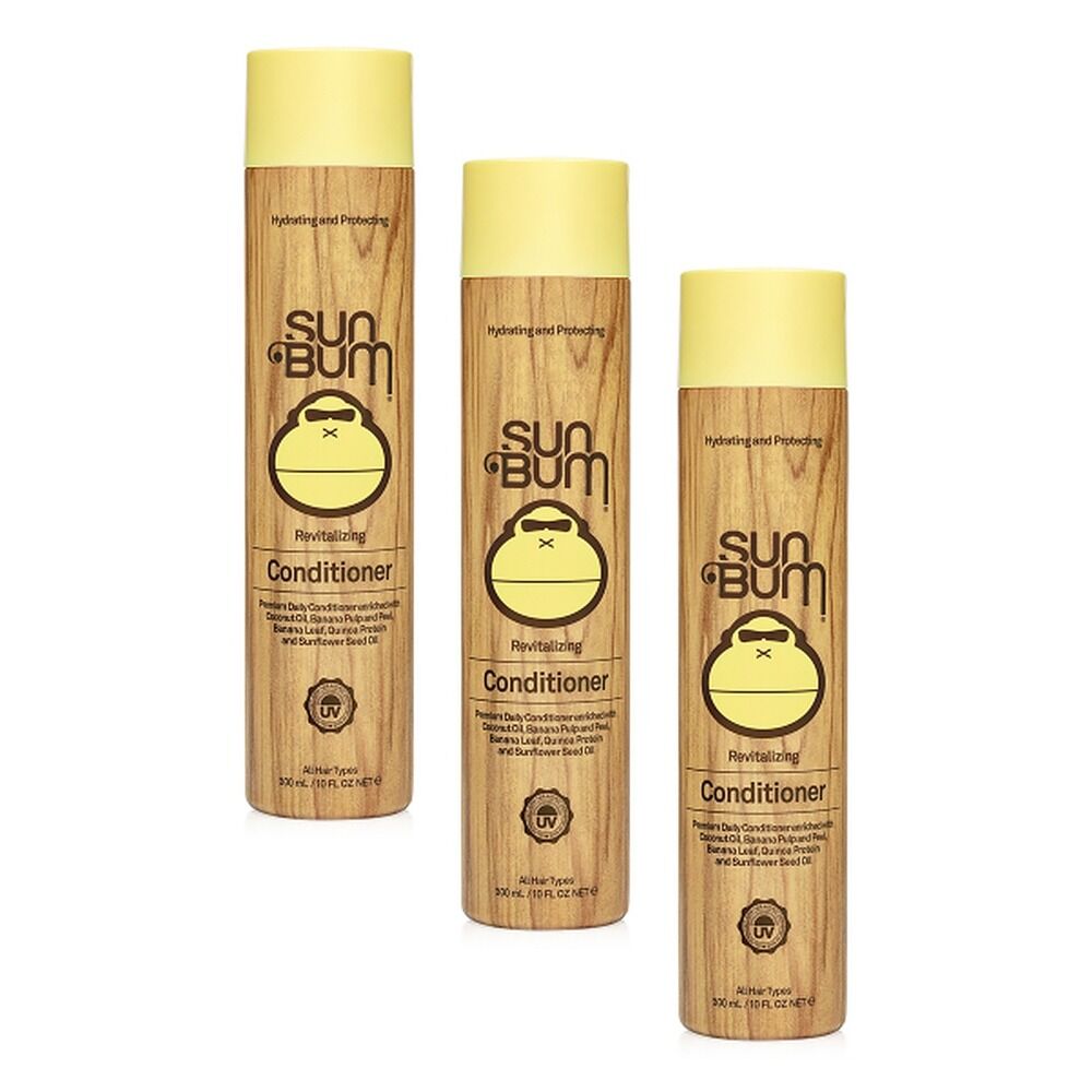Sun Bum Revitalizing Conditioner 300mL Pack of 3