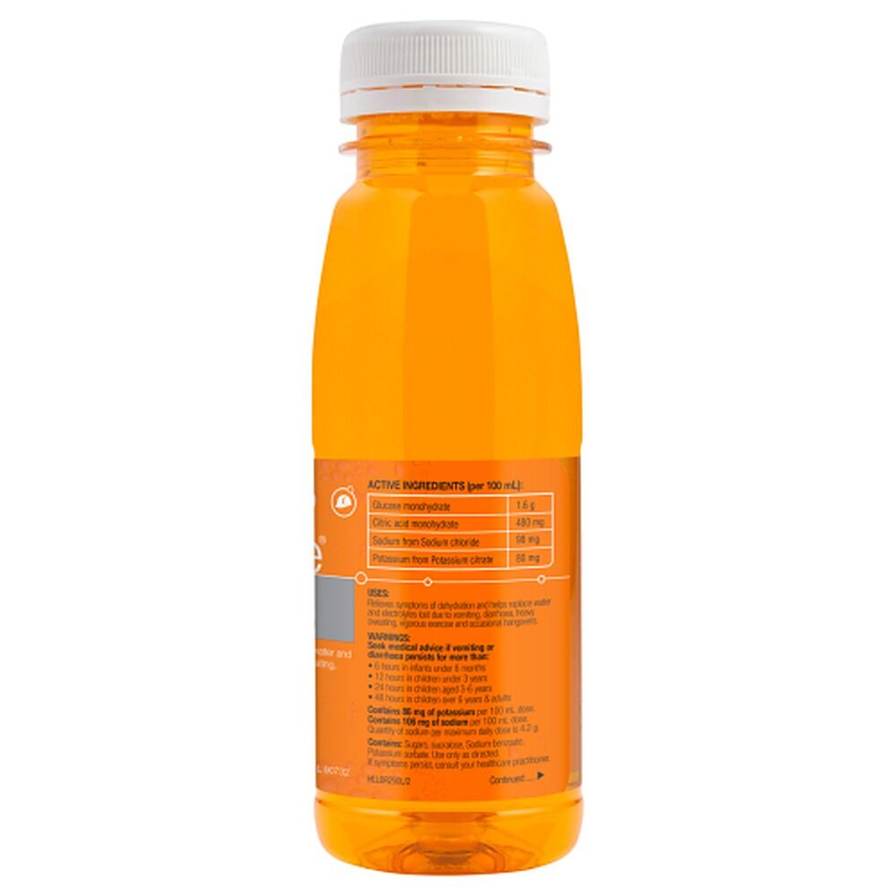 Hydralyte Electrolyte Solution Orange Flavoured 250mL