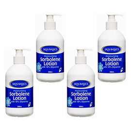 Skin Basics Sorbolene & 10% Glycerine Lotion 500mL Pack of 4