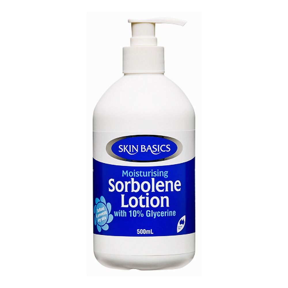 Skin Basics Sorbolene & 10% Glycerine Lotion 500mL