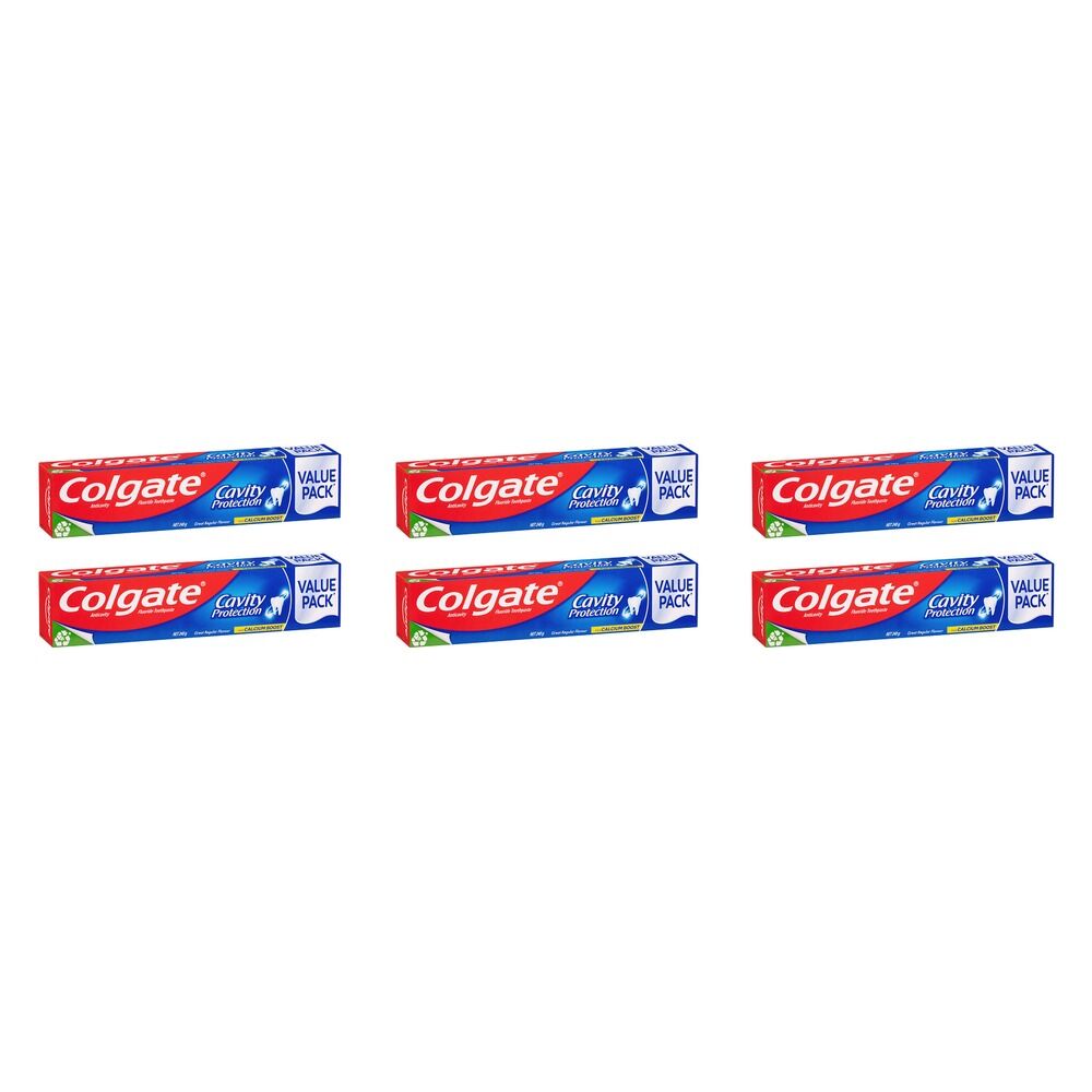 Colgate Cavity Protection Toothpaste Great Regular Flavour 240g Pack of 6