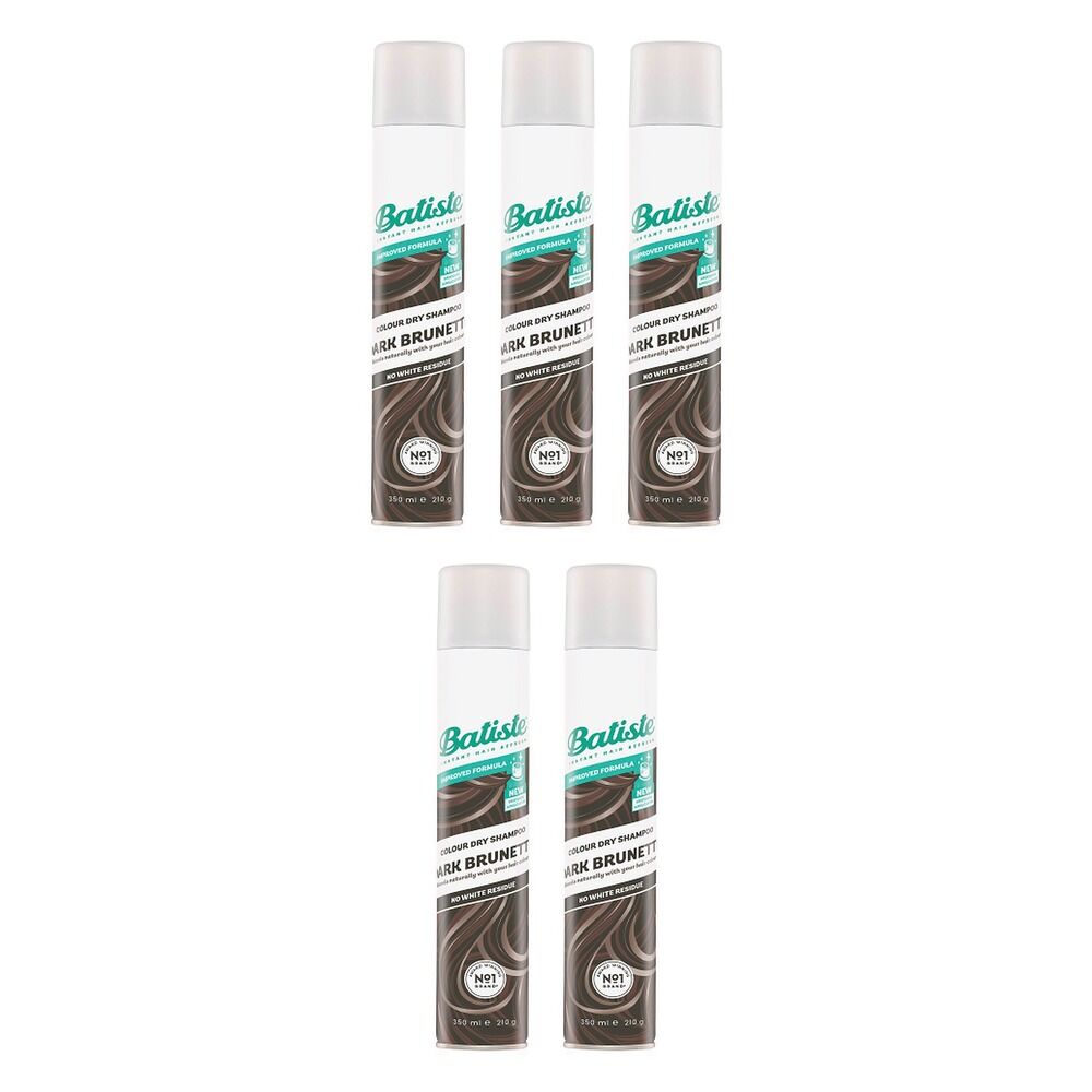 Batiste Dry Shampoo Hint of Colour Dark 350mL Pack of 5