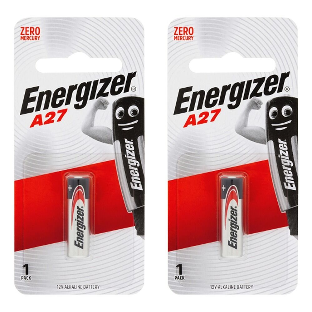 Energizer A27 Alkaline Battery Pack of 2