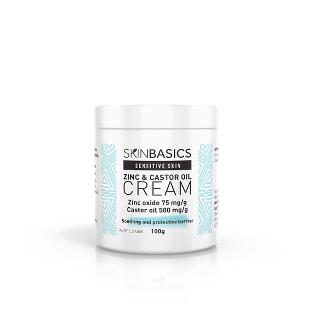 Skin Basics Zinc & Castor Oil Cream 100g