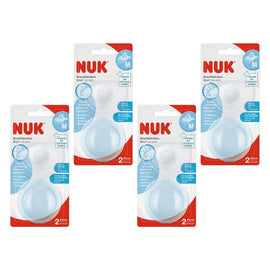Nuk Silicone Nipple Shields Medium 20mm 2 Pack Bundle of 4