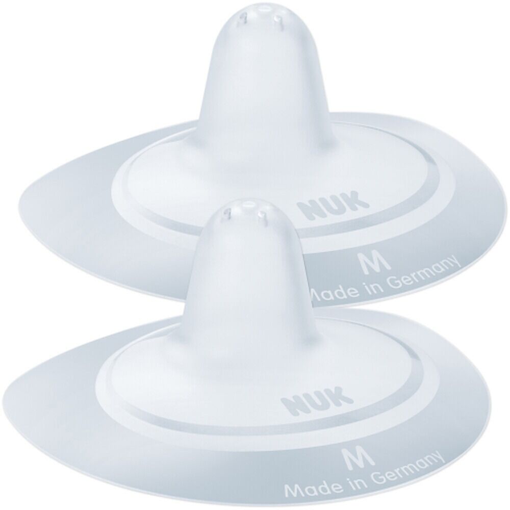Nuk Silicone Nipple Shields Medium 20mm 2 Pack