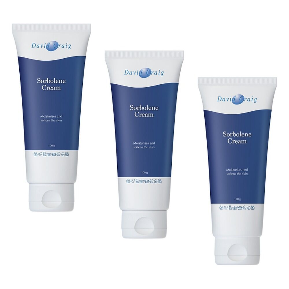 David Craig Professional Sorbolene Cream 100g Pack of 3