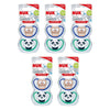 Nuk Space Baby Dummy BPA-Free Silicone Assorted 18-36 Months 2 Pack Bundle of 5