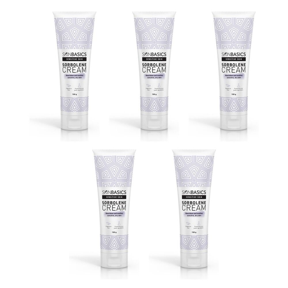 Skin Basics Sorbolene Cream Tube 100g Pack of 5