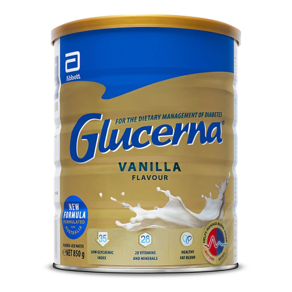 Glucerna Vanilla Nutrition Powder 850g