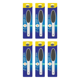 Scholl Hard Skin Manual Foot File Pack of 6