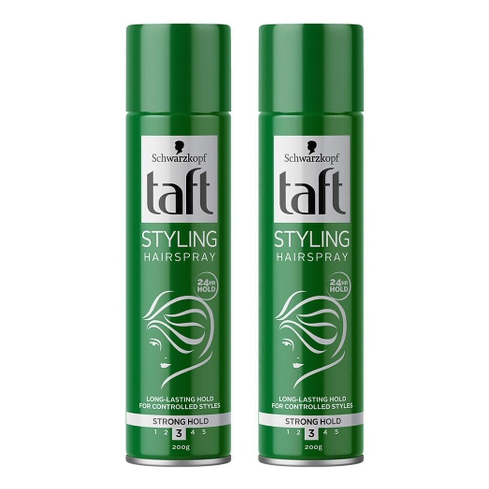 Schwarzkopf Taft Styling Hairspray Strong Hold 200g Pack of 2