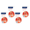 JOBST Ultrasheer Knee High Extra Large Natural 15-20mmHg Pack of 4
