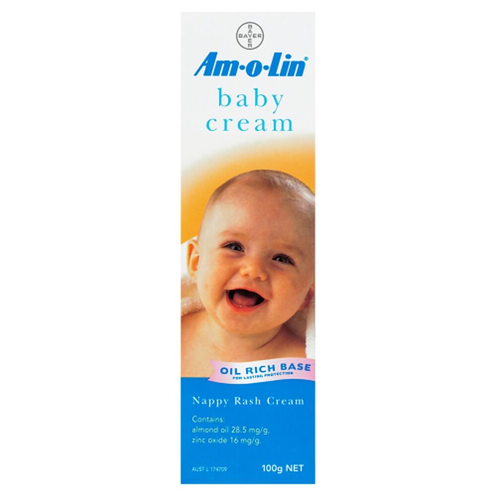Amolin Baby Nappy Rash Cream 100g