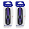 Manicare Precise Grip Tweezers, Purple x 3 Bundle of 2