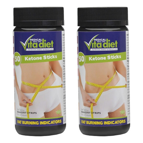 Vita Diet Ketone Sticks 50 Pack Bundle of 2